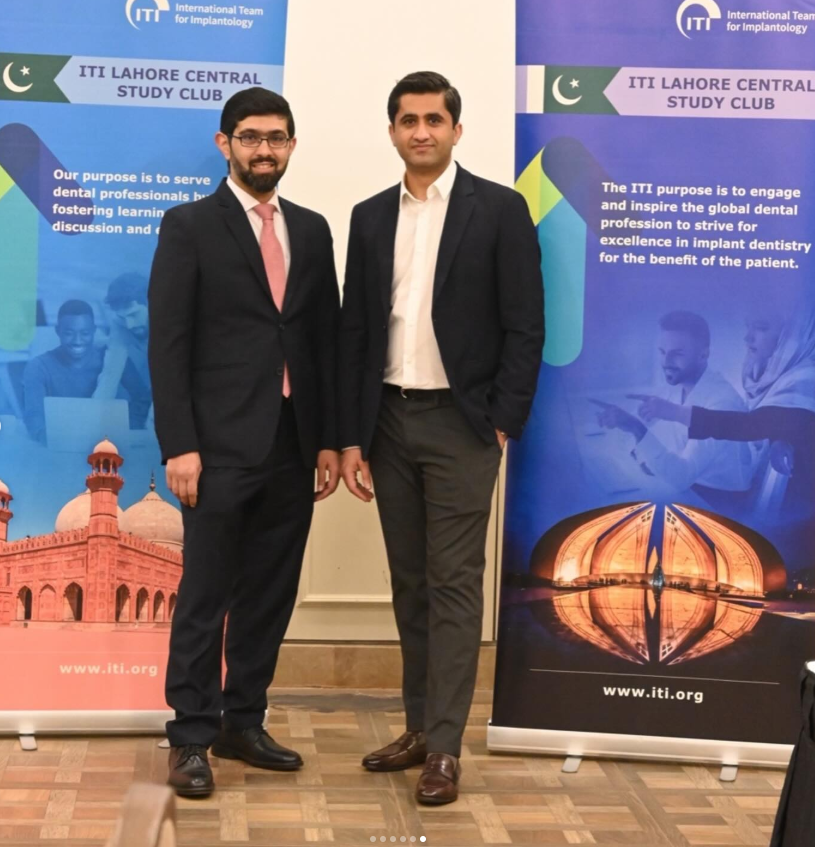 Dr Fahad Zafar at the ITI Lahore Central Study Club